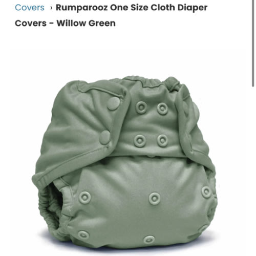 Rumparooz One Size Cloth Diaper Cover - Willow