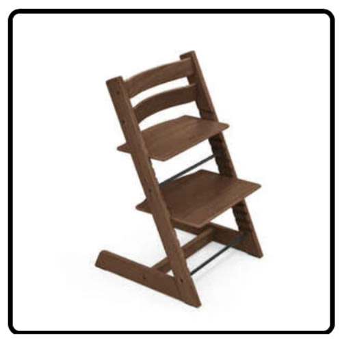 Tripp Trapp® Wood High Chair with Tray | Stokke® Online Shop - Oak Warm Brown