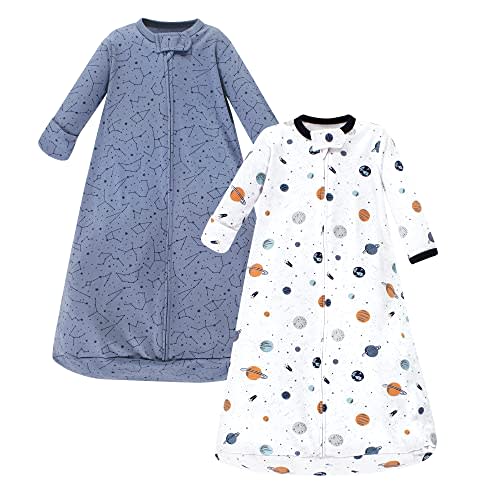 Hudson Baby BabyCotton Long-Sleeve Wearable Sleeping Bag, Sack, Blanket