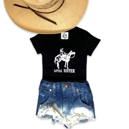 Little Sister Onesie – Cowkid Clothing Company