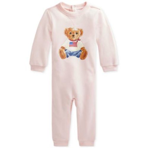 Baby Polo Bear Lightweight Fleece One-Piece