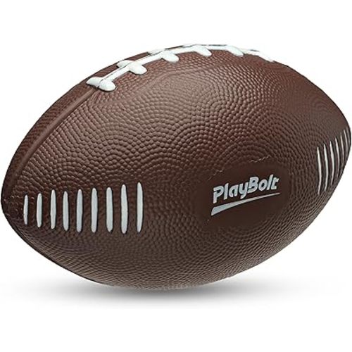 7.25" Mini Foam Football for Kids & Toddlers - Easy Grip Small Youth Sports Ball - Soft Foam Footballs for Little Hands Sports Play - Toy Gifts for Boys & Girls