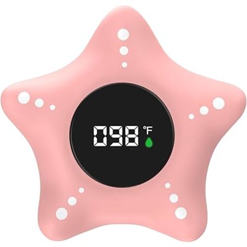 Baby Bath Thermometer Safety, Digital Bathing Water Temperature Thermometer for Infants Pregnancy