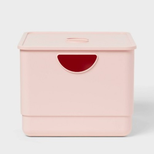 Kids' Storage with Lid - Pillowfort™, Color: Pink