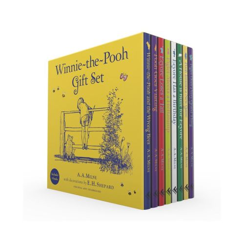 Classic Winnie-The-Pooh 8 Gift Book Set - by A a Milne (Hardcover)
