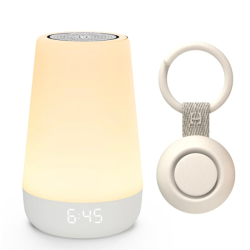Hatch Baby Sleep Bundle: Home & Travel Sound Machines Includes Rest 2nd Gen and Portable Rest Go (Putty)