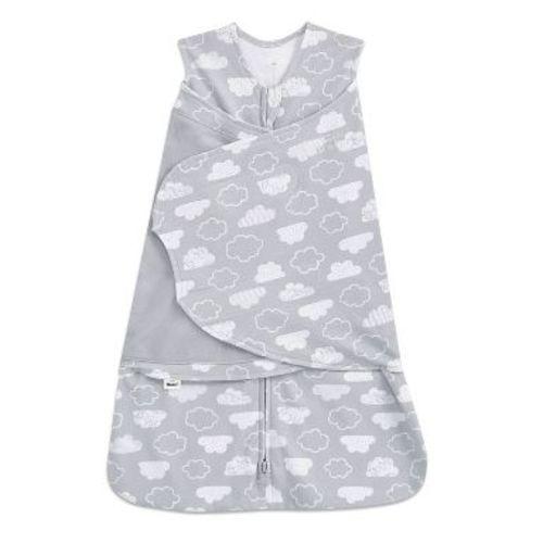 HALO Innovations Sleepsack 100% Cotton Swaddle Wrap - Clouds - S