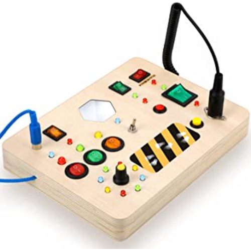 Light up Busy Board for Toddlers