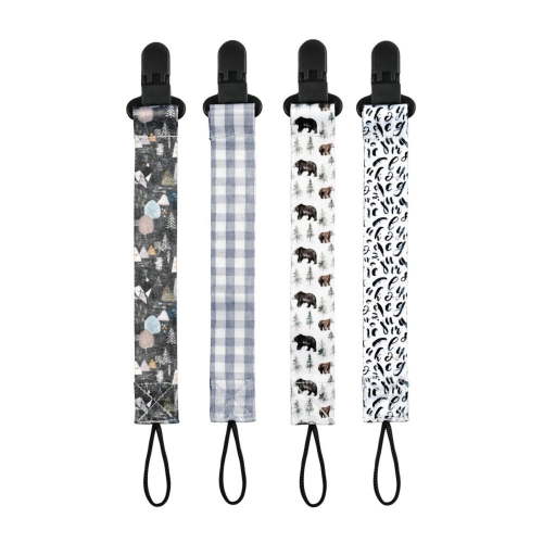 Shldybc Pacifier Clips for Baby Boys and Girls, Holder Lanyard Handy&Convenient Pacifier Rest, Pacifiers Holders Leashes for Teether Toy, Fits All Pacifiers Baby Teething Toys