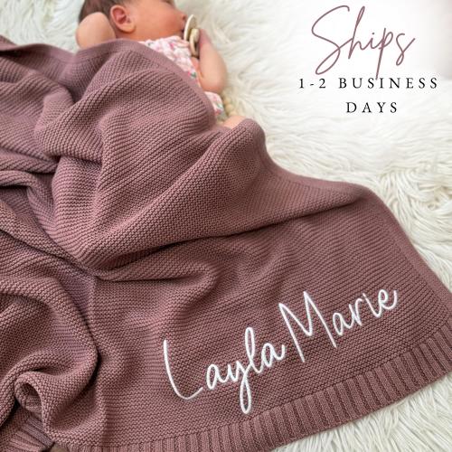 Baby Gift | Personalized Name | Baby Shower | Newborn Baby Gift | Embroidered Baby Gift | Baby Shower Gift | Baby Blanket FAST FREE SHIPPING