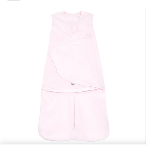 Pink Cotton Muslin Swaddle - Newborn | HALO