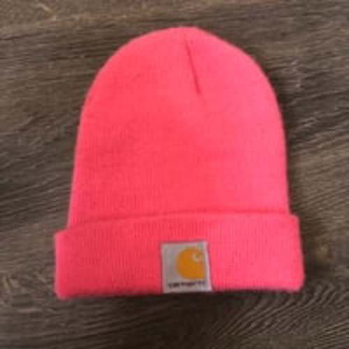 Carhartt pink beanie size infant/toddler GUC