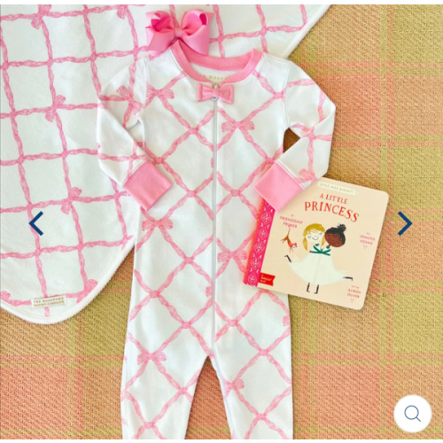 Noelle's Night Night - Belle Meade Bow with Pier Party Pink