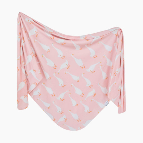 Copper Pearl Printed Swaddle Blanket - Goosie