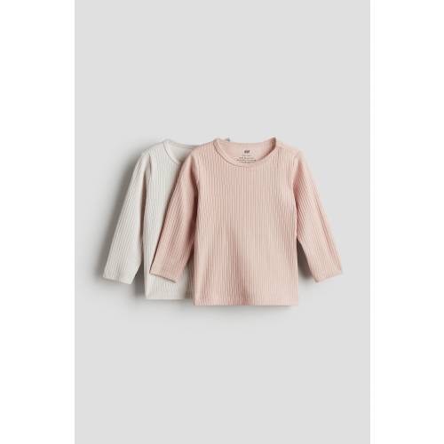 2-PACK RIBBED JERSEY SHIRTS