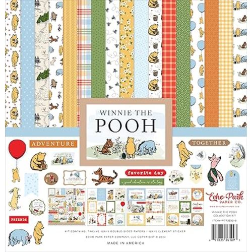 Echo Park Paper Winnie The Pooh Collection Kit