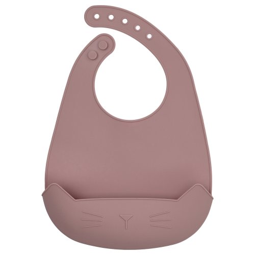 GULDVÄVARE Bib - pale pink