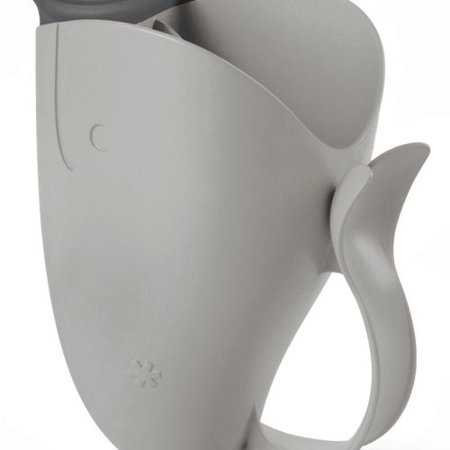 Grey Moby Waterfall Bath Rinser - Grey | skiphop.com