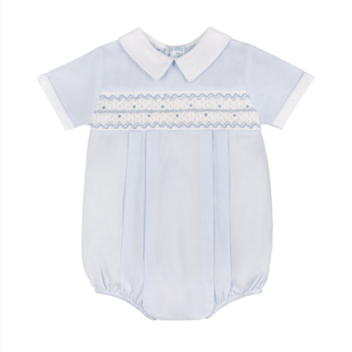 Boys Wave Smocked Romper