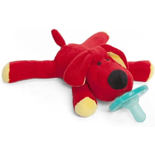 WubbaNub Infant Pacifier - Red Dog