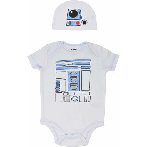 Star Wars Baby Boys Bodysuit & Cap Set