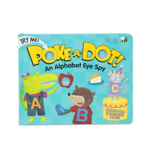 Poke-A-Dot: Alpha Eye Spot Book | Eye Spy Book