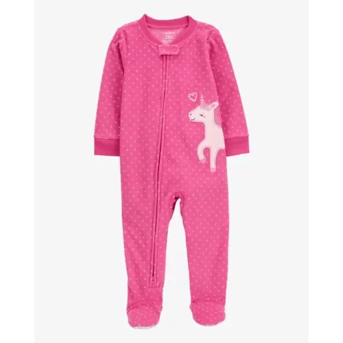 Baby 1-Piece Unicorn Fleece Footie Pajamas - Carter's | Carter's