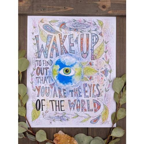The Grateful Dead Eyes of the World Art Print