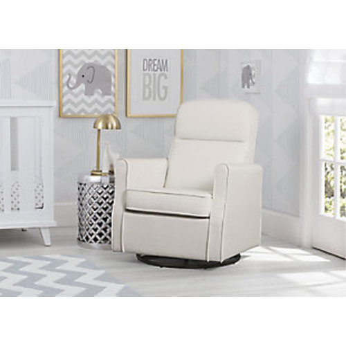 Delta Children Blair Slim Nursery Glider Swivel Rocker Chair