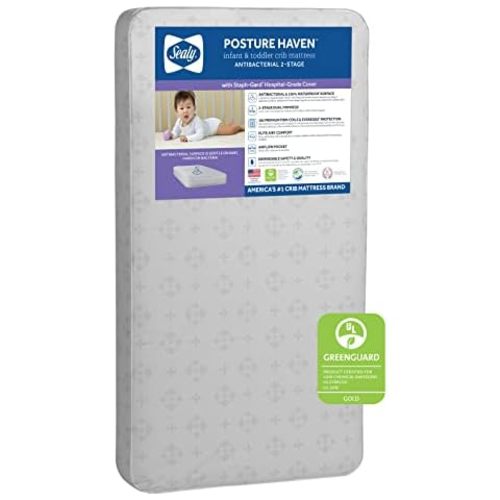 Amazon.com : Serta Perfect Start Limited Dual Sided Baby Crib Mattress and Toddler Mattress, Breathable Fiber Core, GREENGUARD Gold Certified, Waterproof, 35 Year Warranty, Made in USA : Baby
