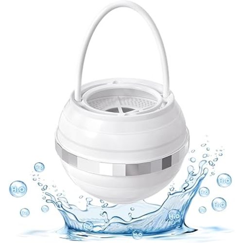 Bath Water Filter for Tub Faucet - 8 Stages Shower Filter for Softer, Smoother Skin - Perfect for Home, Hotels and Spas (White)