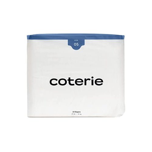 Coterie Size 5 Diapers, 22 CT