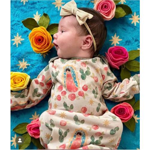 Our Lady of Guadalupe Baby Gown Catholic