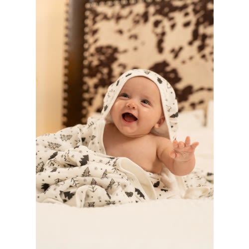 Frosted Pines Bath Towel