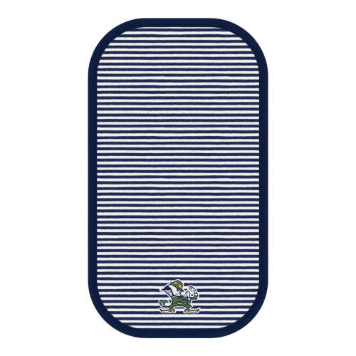 Notre Dame Fighting Irish Striped Burp Pad | College Baby