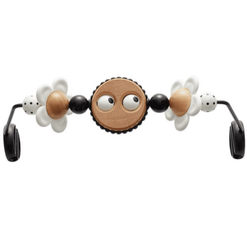 BabyBjörn Toy for Bouncer – Black & White Googly eyes