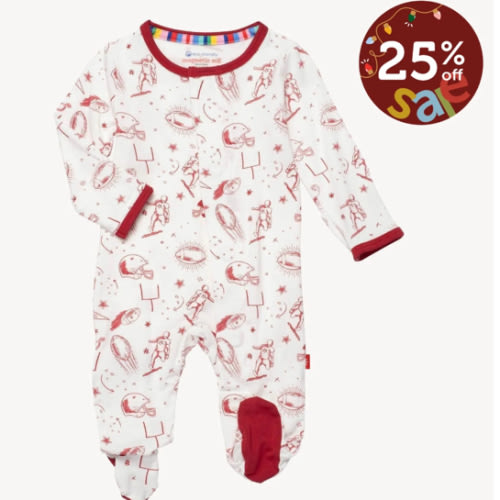 white game day modal magnetic parent favorite footie – Magnetic Me
