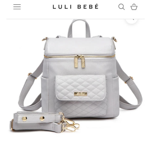 Petit Diaper Bag Stone Grey