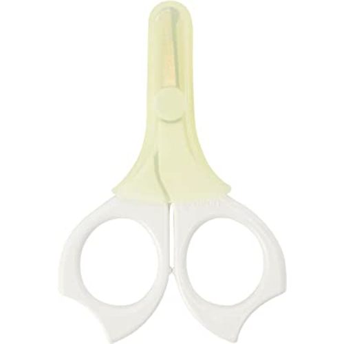 Pigeon Baby Nail Scissors with Rounded Tip, 3 Months (Made in Japan)