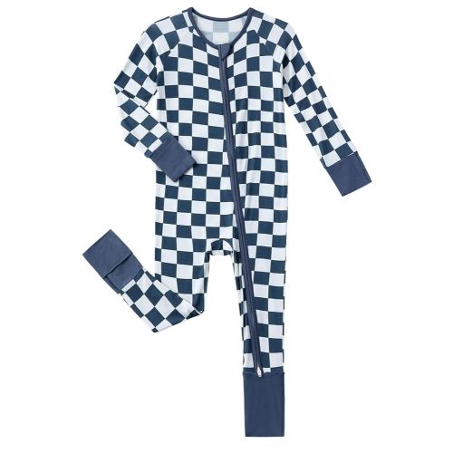 Baby Viscose from Bamboo Pajamas - Infant Boys Girls Footless Zippy Pjs Sleep 'N Play Clothes - One Piece Romper