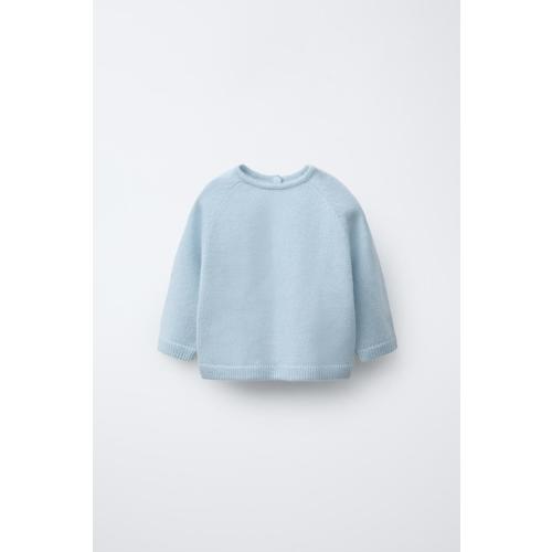 100% CASHMERE SWEATER - Light blue | ZARA United States