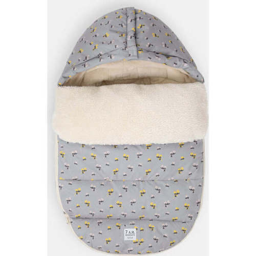 BenjiPOD Floral Print Zipped Footmuff, Autumn Blossom - 7AM Enfant Strollers | Maisonette