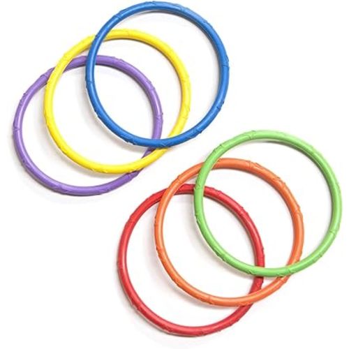 Banzai Spring & Summer Toys Pool Time Dive Rings 6-Pack