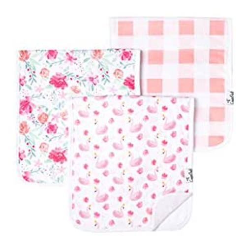 Amazon.com: Copper Pearl Baby Burp Cloth Large 21''x10'' Size Premium Absorbent Triple Layer 3 Pack Gift Set “June : Baby