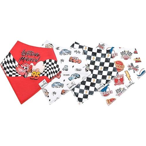 Disney Pixar Cars Bandana Bib Set