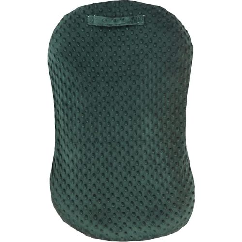 Mila Millie Water Resistant Removable Cover for Newborn Lounger | Minky Sensory Touch Slipcover for Baby Floor Seat | Premium Quality Soft Wipeable Fabric | Hypoallergenic (Forest)