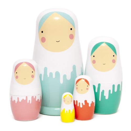 Nesting Dolls- Dripped Dolls -Suzy Ultman
