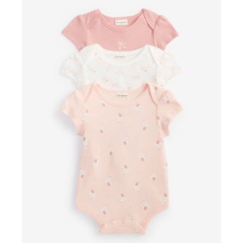 Baby Girls Tiny Dancer Bodysuits, 3 Pack, Created for Macy's