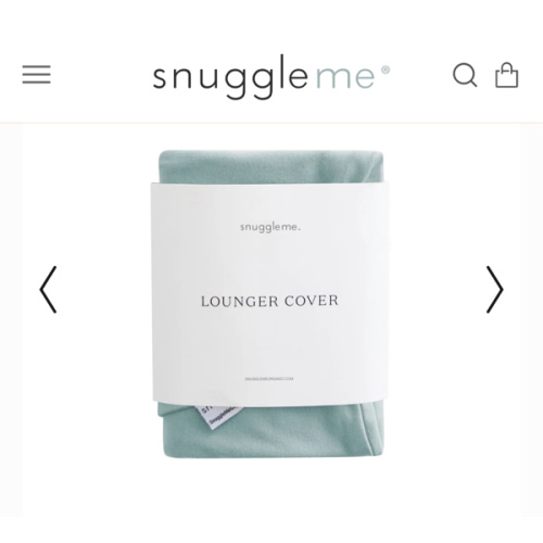 Infant Lounger Cover | Slate