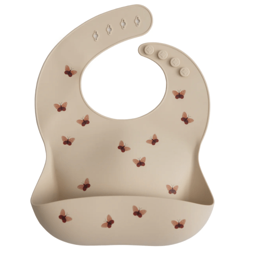 Mushie Silicone Baby Bib